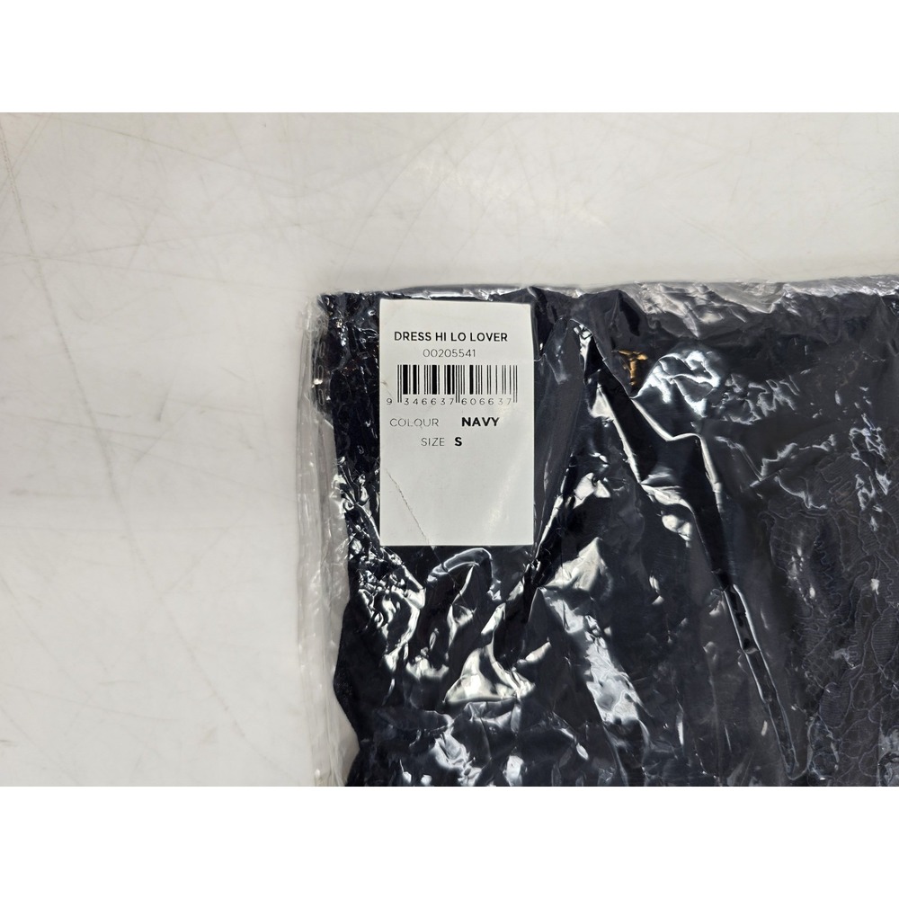 NEW WITH TAGS City Chic Dress Hi Lo Lover Navy Blue Dress - Size S/16 - Picture 7 of 11